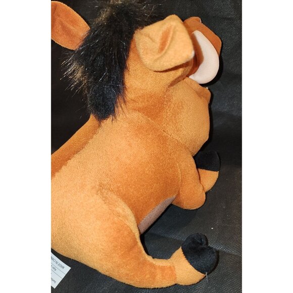 Disney Pumba The Lion King Plush Toy Stuffed Animal 14" Long Soft Velboa - Picture 6 of 10